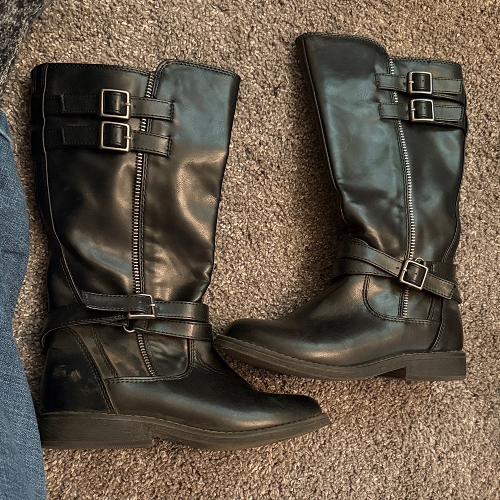 Dream Pairs Black Kids Boots